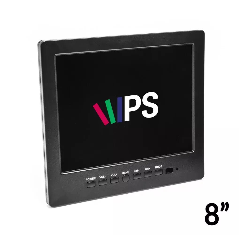 8\" monitor LCD do urządzeń zabezpieczających i mikroskopów