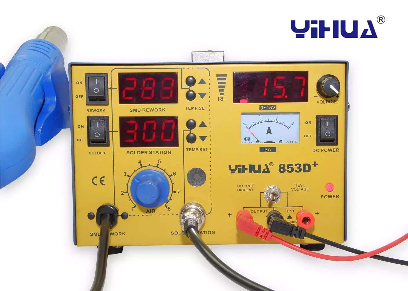 Stacja regeneracji ze źródłem laboratoryjnym Yihua 853D+ – 2