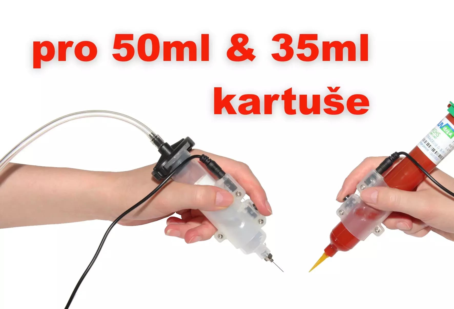 Ręczny uchwyt kartridża z przełącznikiem – 2