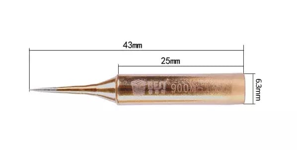 Końcówka do mikrolutowania typu 900M-T-I HEAVY DUTY – 2