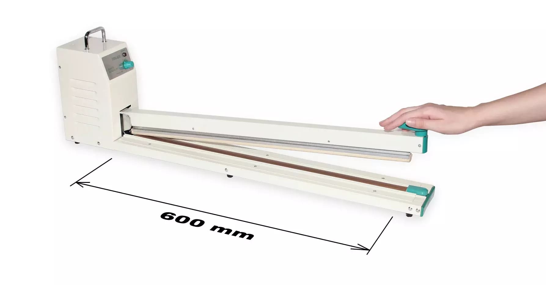 Zgrzewarka dźwigniowa do folii FRN-600 z listwą zgrzewającą o szerokości 600 mm – 2