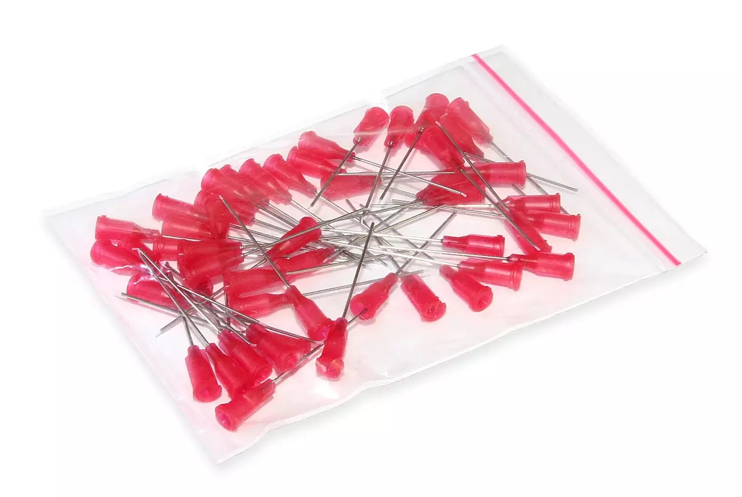Igły dozujące ze stali nierdzewnej z włożoną rurką teflonową 38,1 mm 27G 50 sztuk