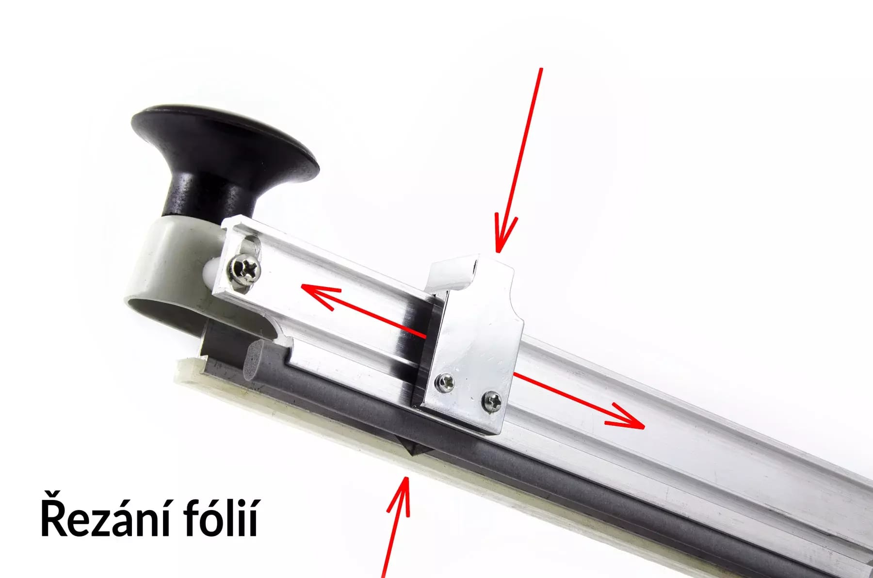 Zgrzewarka do folii z nożem tnącym PFS-400A – 2