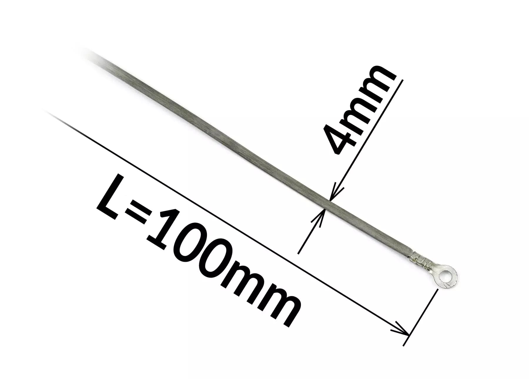 Oporowy drut topliwy do zgrzewarki KS-100 szerokość 4mm