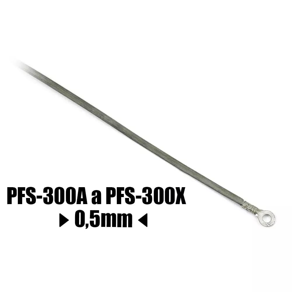 Drut oporowy do zgrzewarek PFS-300A i PFS-300X szerokość 0,5 mm długość 345 mm