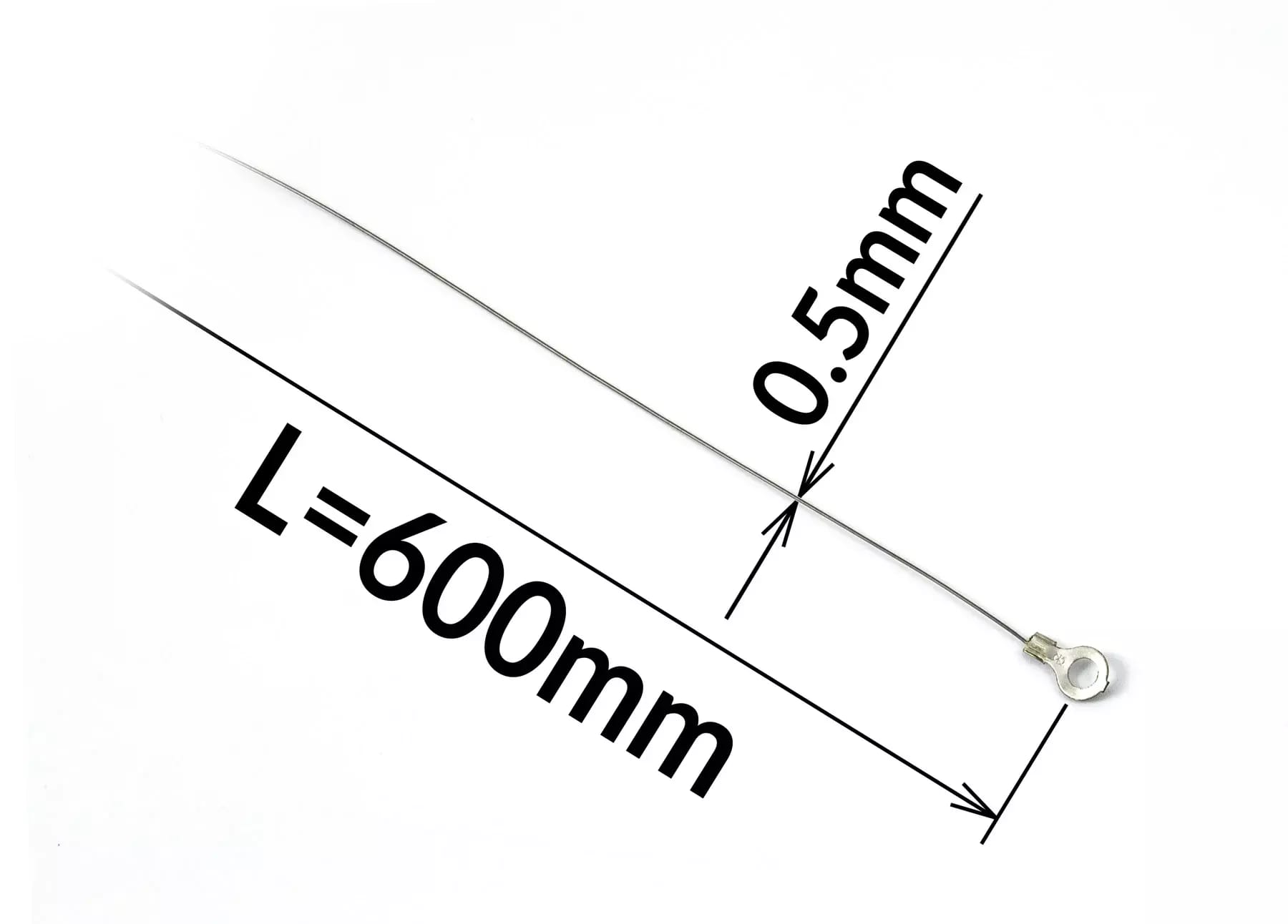Drut oporowy do zgrzewarek FRN-600 i PFS-600A o szerokości 0,5 mm