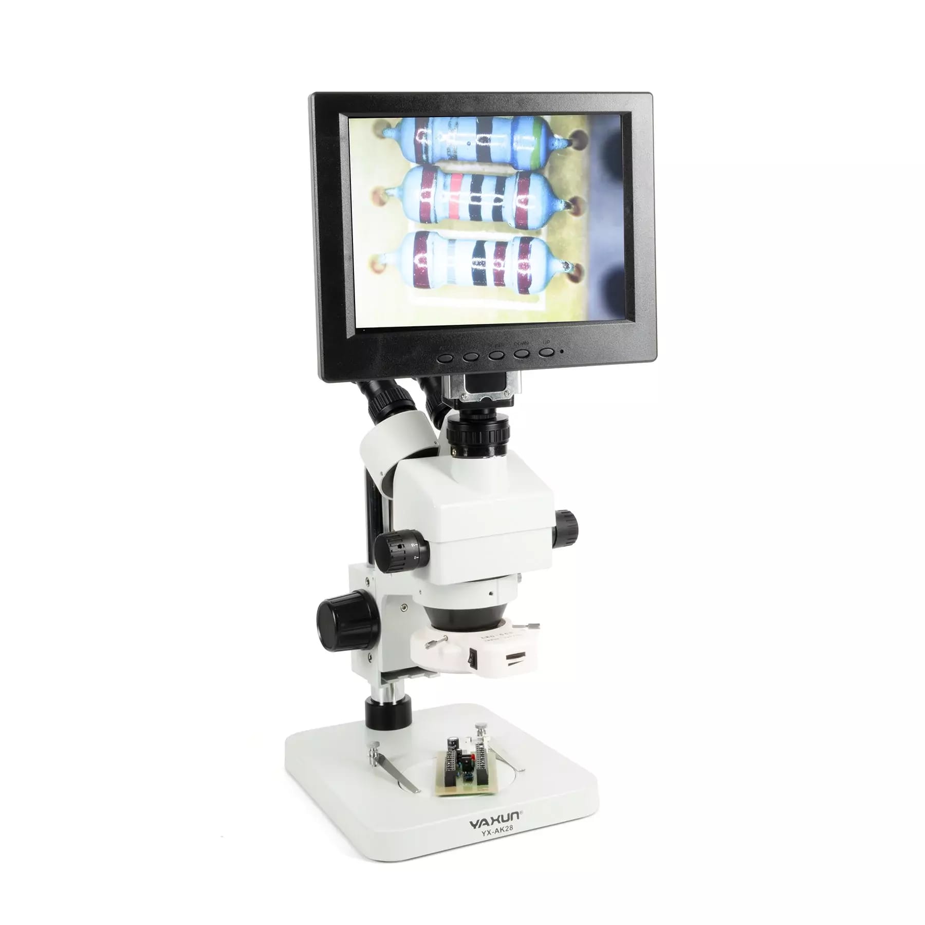 Mikroskop lornetkowy z wyświetlaczem LCD Yaxun YX-AK28 7 - 45x