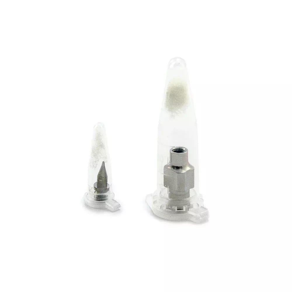 Precyzyjne igły stożkowe ze stali nierdzewnej 23G 0,3 mm – 2