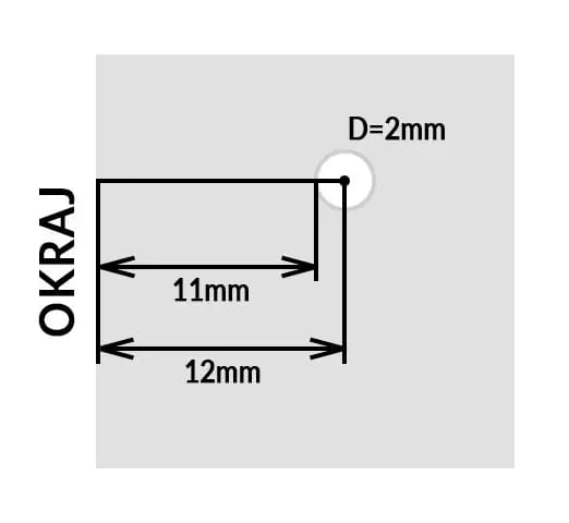 Szczypce do dziurkowania o przekroju okrągłym d=2mm – 2