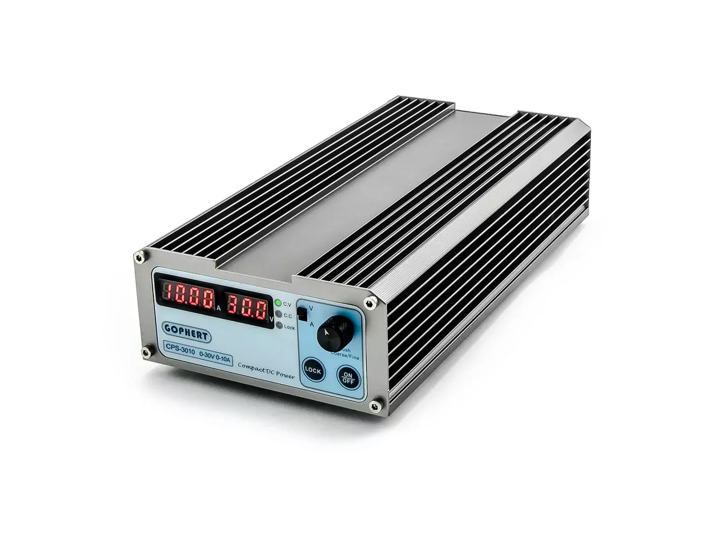 Impulsowy zasilacz prądu stałego Gophert CPS-3010 0-30V/10A