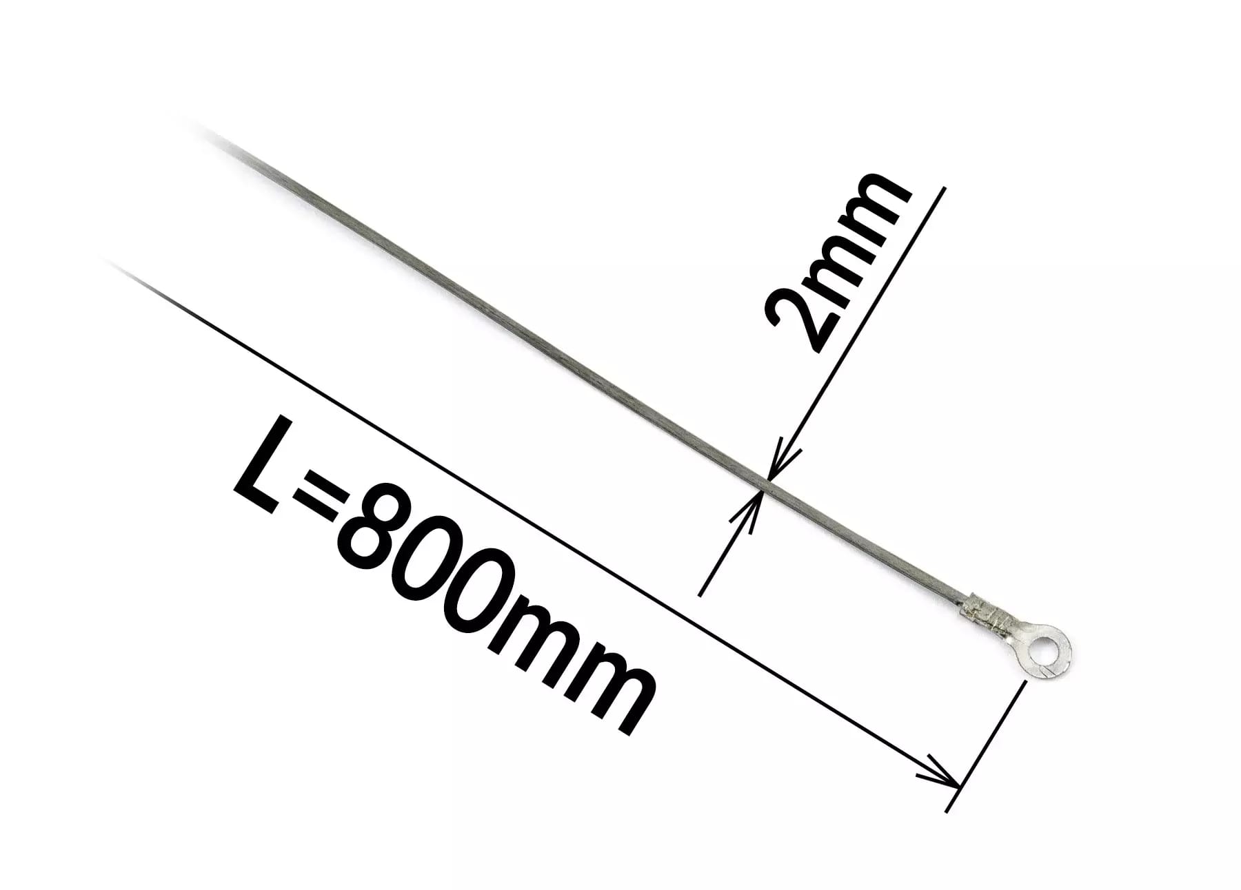 Topliwy drut oporowy do zgrzewarki FRN-800 szerokość 2mm