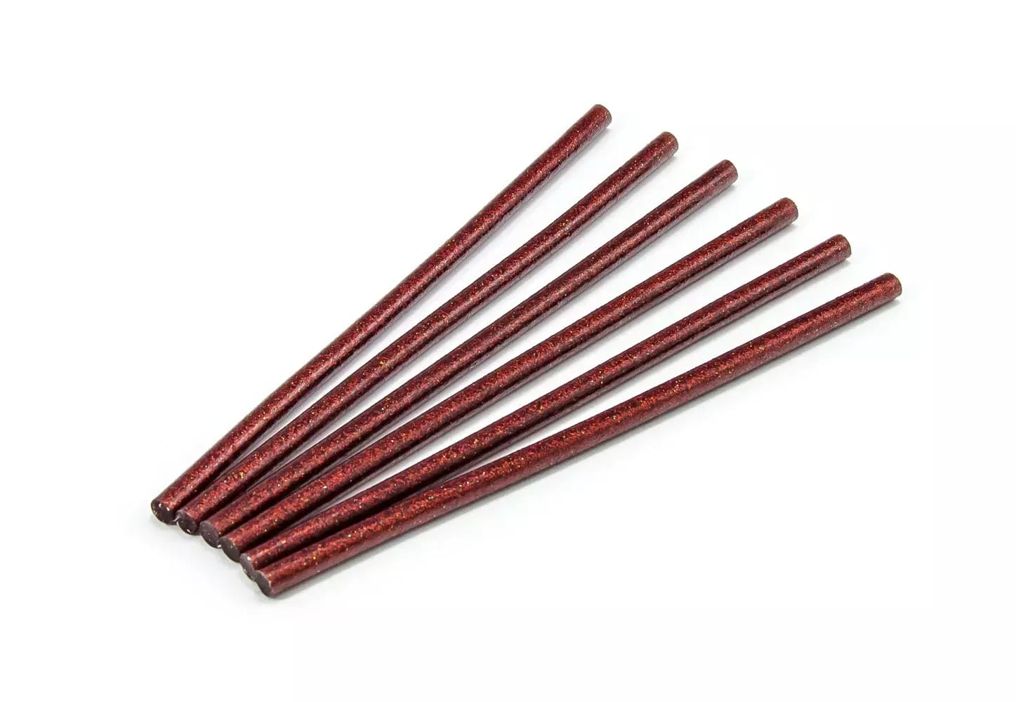 Wkład do pistoletu do klejenia na gorąco bordowy brokat (brokat) 7,5 mm 1 szt