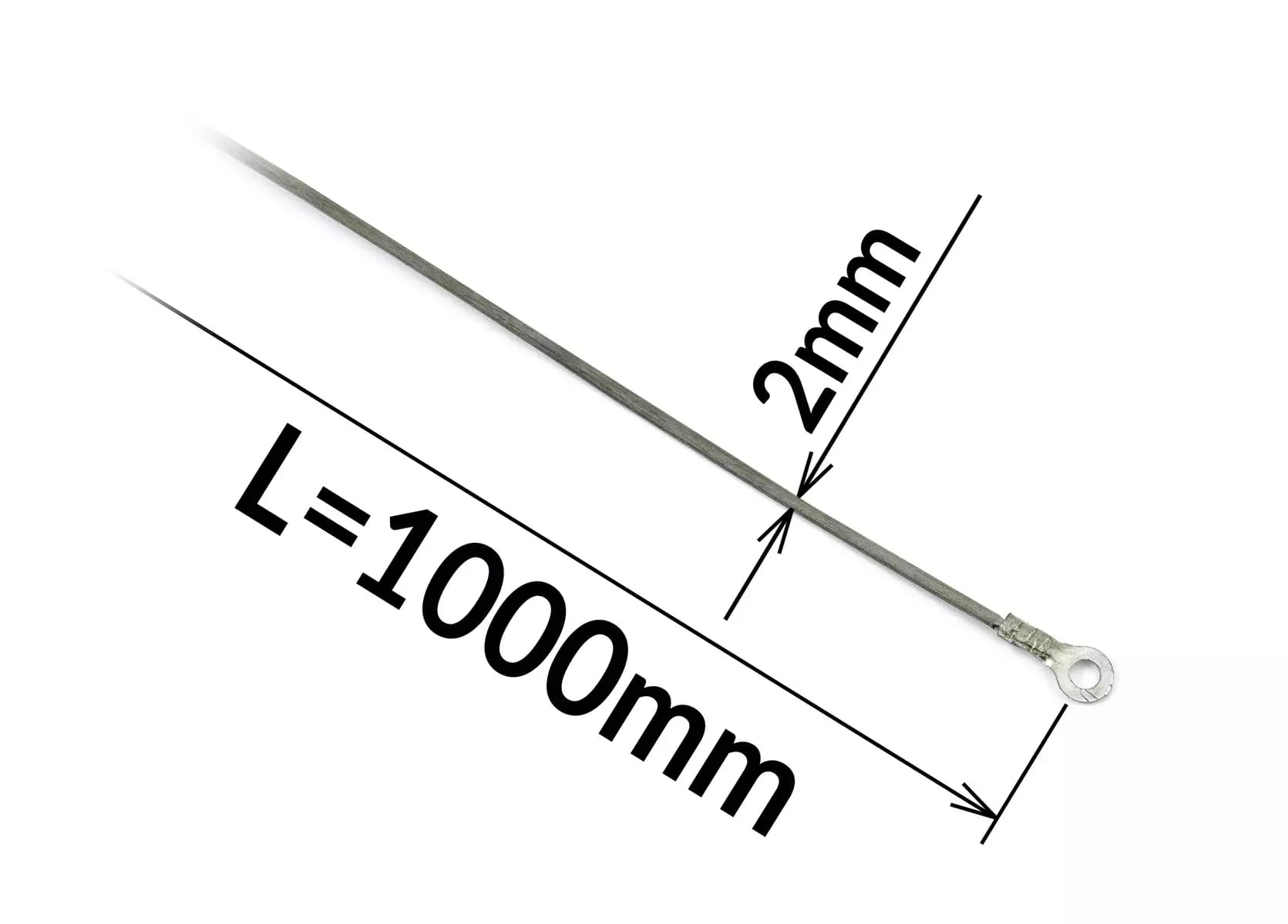 Topliwy drut oporowy do zgrzewarki FRN-1000 szerokość 2mm