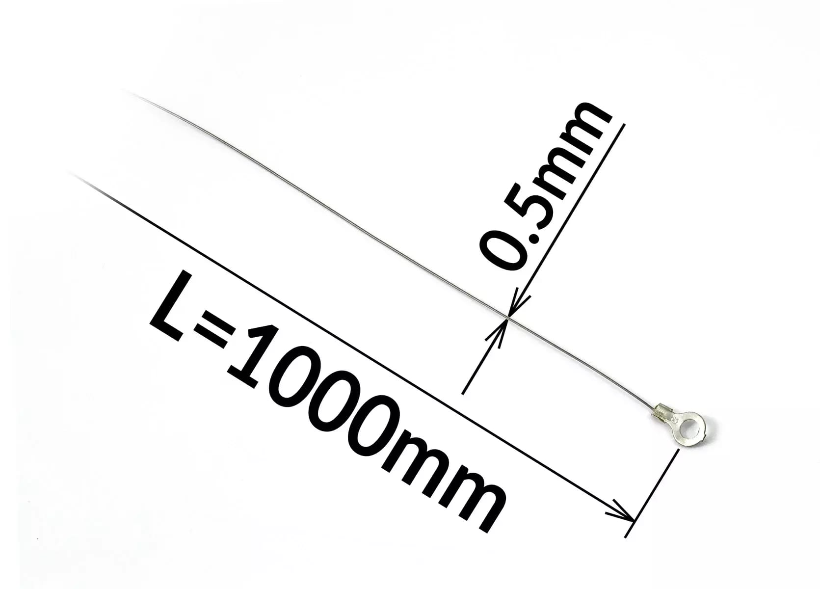Drut oporowy do zgrzewarki FRN-1000 szerokość 0,5 mm