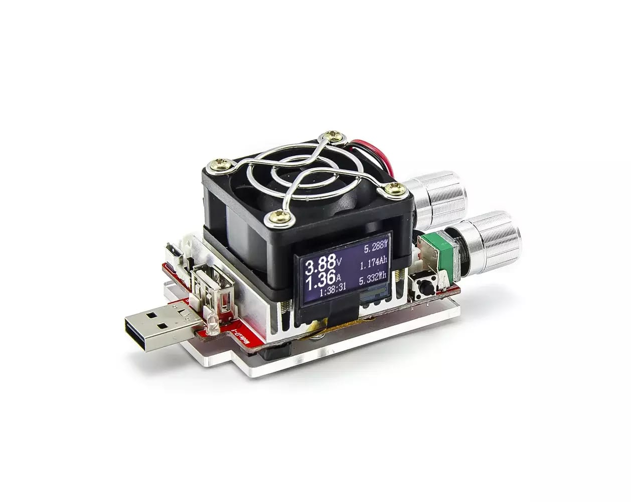 Elektroniczny czujnik wagowy z pomiarem dla USB, USB-C, micro i mini USB, 35W