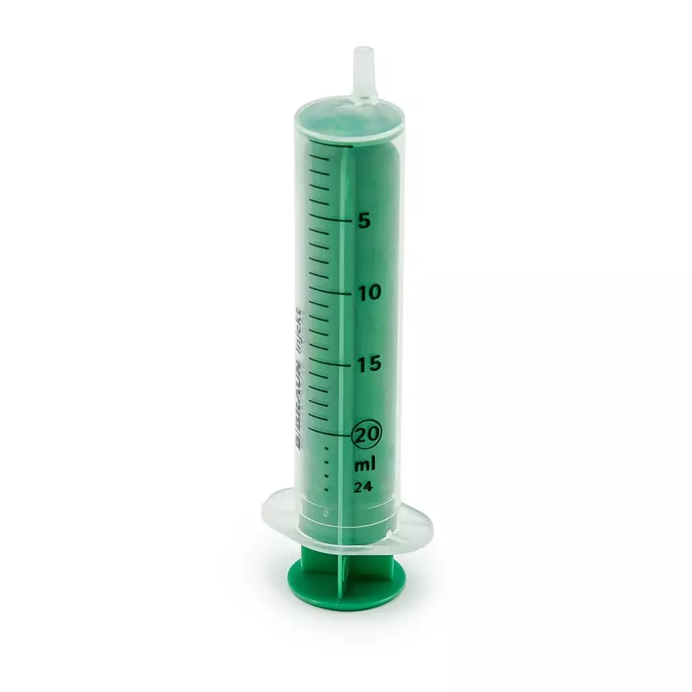 Kartridż z ręcznym tłokiem przezroczysty 20 ml
