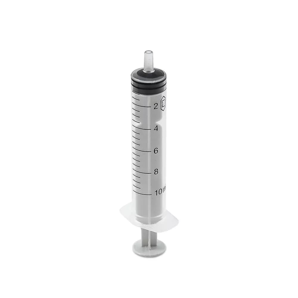 Strzykawka iniekcyjna z ręcznym tłokiem 10 ml