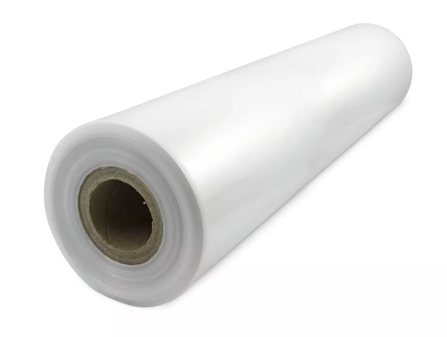 Płaska folia LDPE do pakowania Skin 90 mikronów, szerokość 450 mm, 15 kg, 400 m