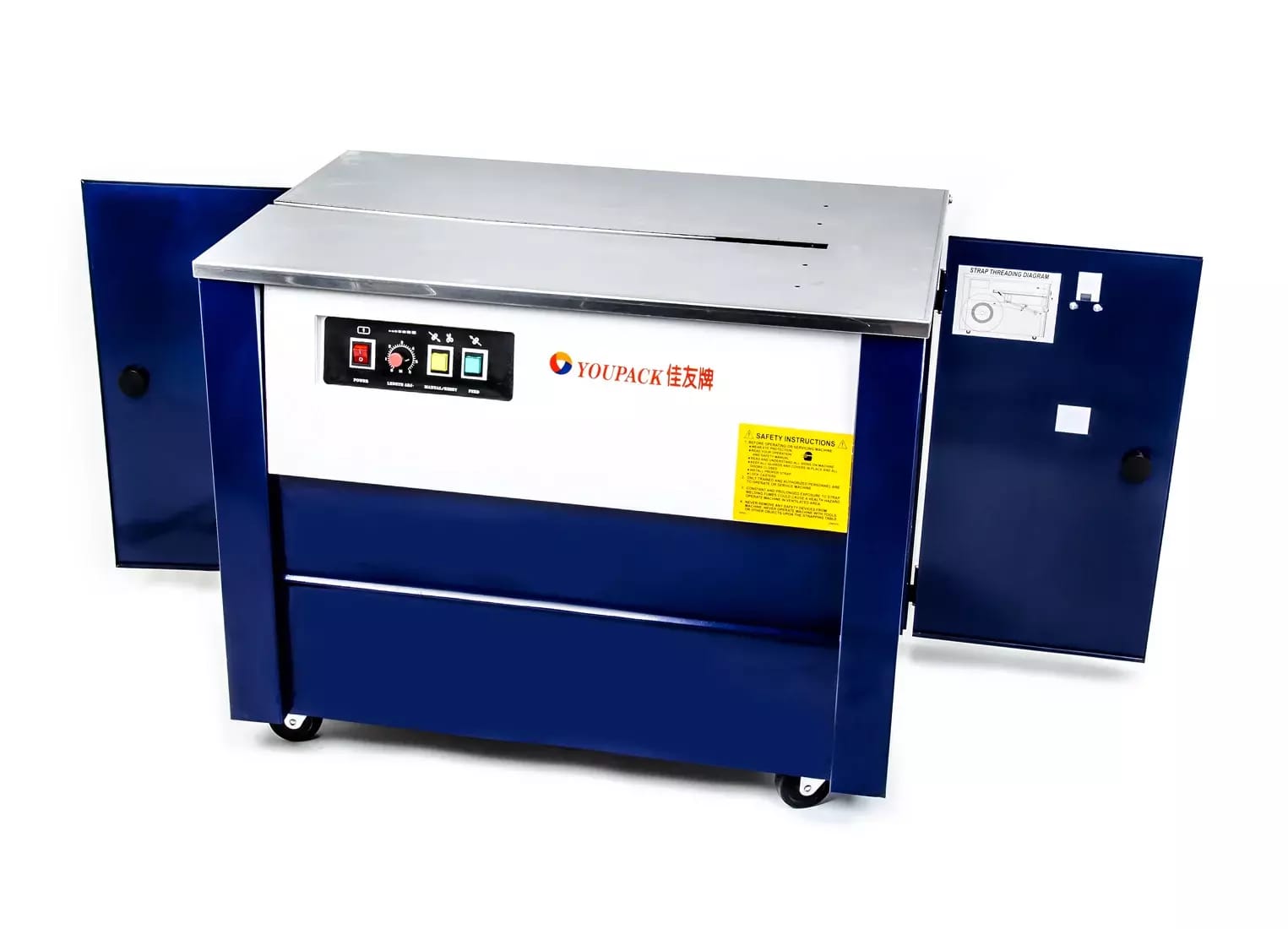 Półautomatyczna wiązarka do plastikowych taśm PP YouPack KZB – 2
