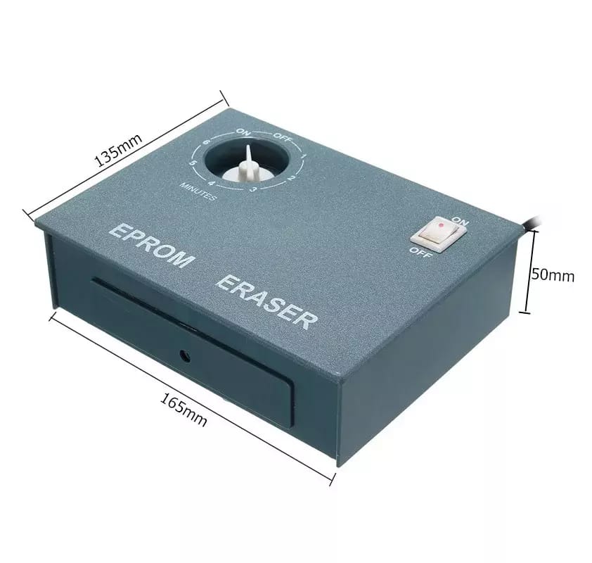 Kasowanie pamięci EPROM z podświetleniem UV i timerem – 2