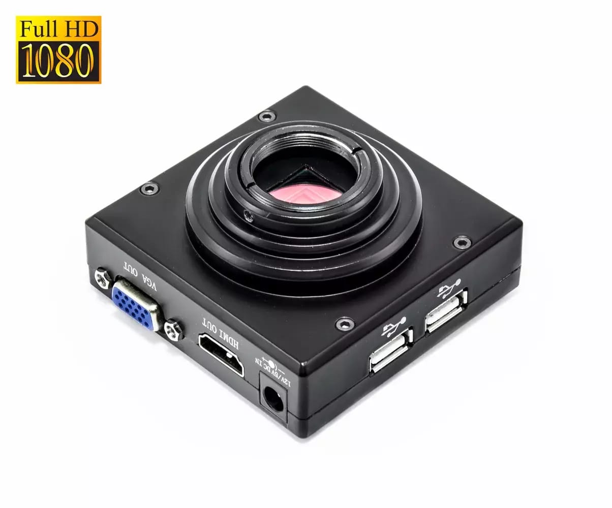 Kamera CS Full HD 1080p do mikroskopów z własnym systemem SMART OS, VGA, HDMI