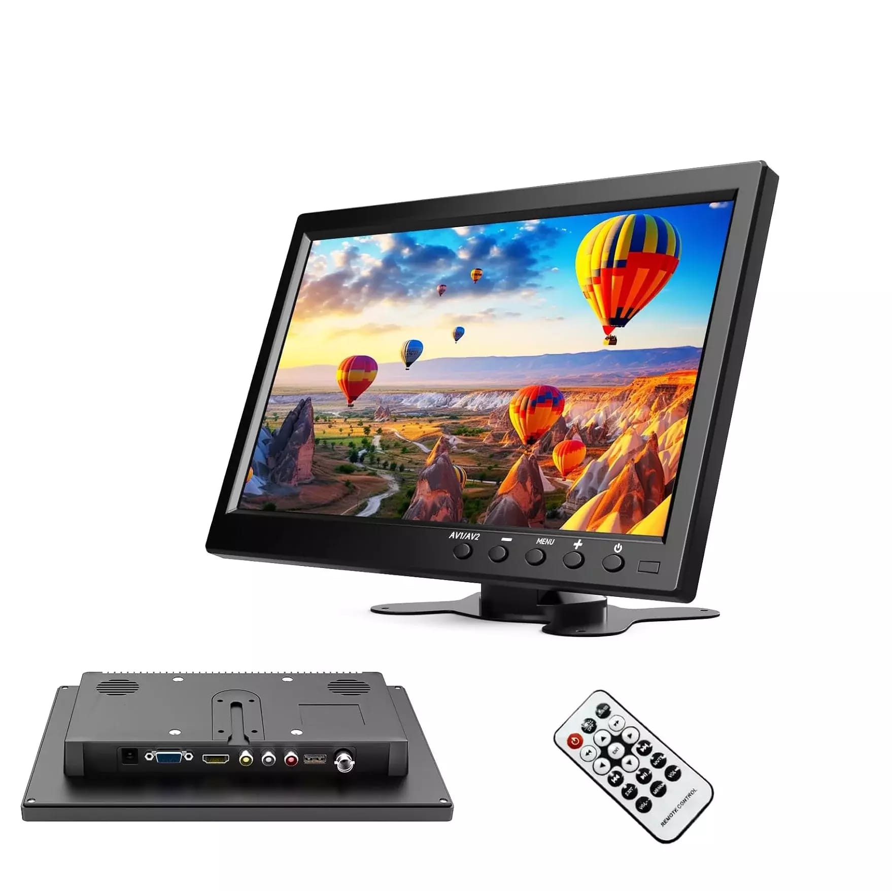 Monitor LCD 10,1" HDMI, VGA, BNC, CINCH