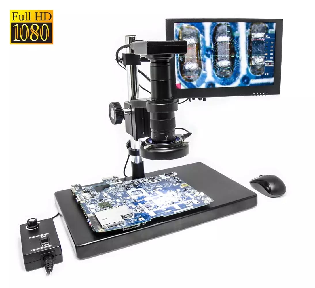 Mikroskop SMART ALL-IN-ONE 1080p z monitorem i zaawansowanymi pomiarami