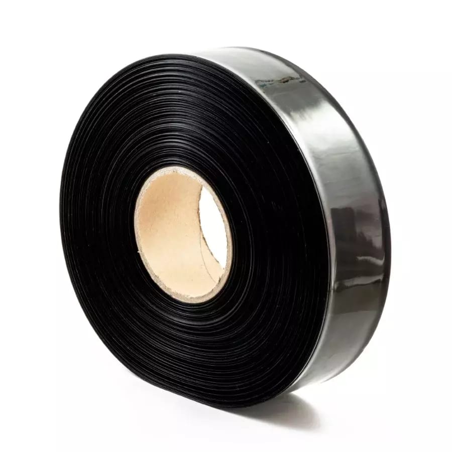 Czarna termokurczliwa folia PVC 2:1 szerokość 57,5 mm, średnica 35 mm – 2