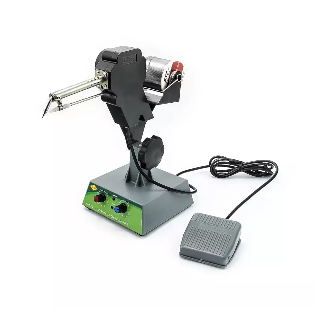 Mikrolutownica 85A - 60W z automatycznym podawaniem cyny