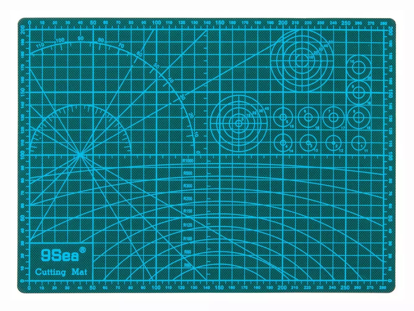 Mata do cięcia dwustronna zielona A4 30x22cm – 2