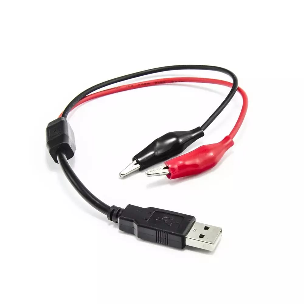 Testowy kabel USB męski - power crocs 30cm