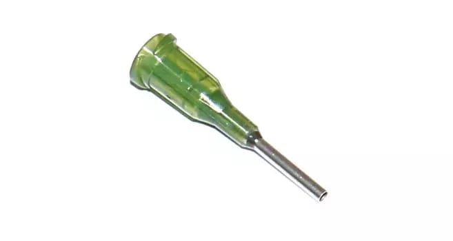 Przyklejane igły dozujące z kaniulą ze stali nierdzewnej 12,7 mm oliwka 14G 1 szt