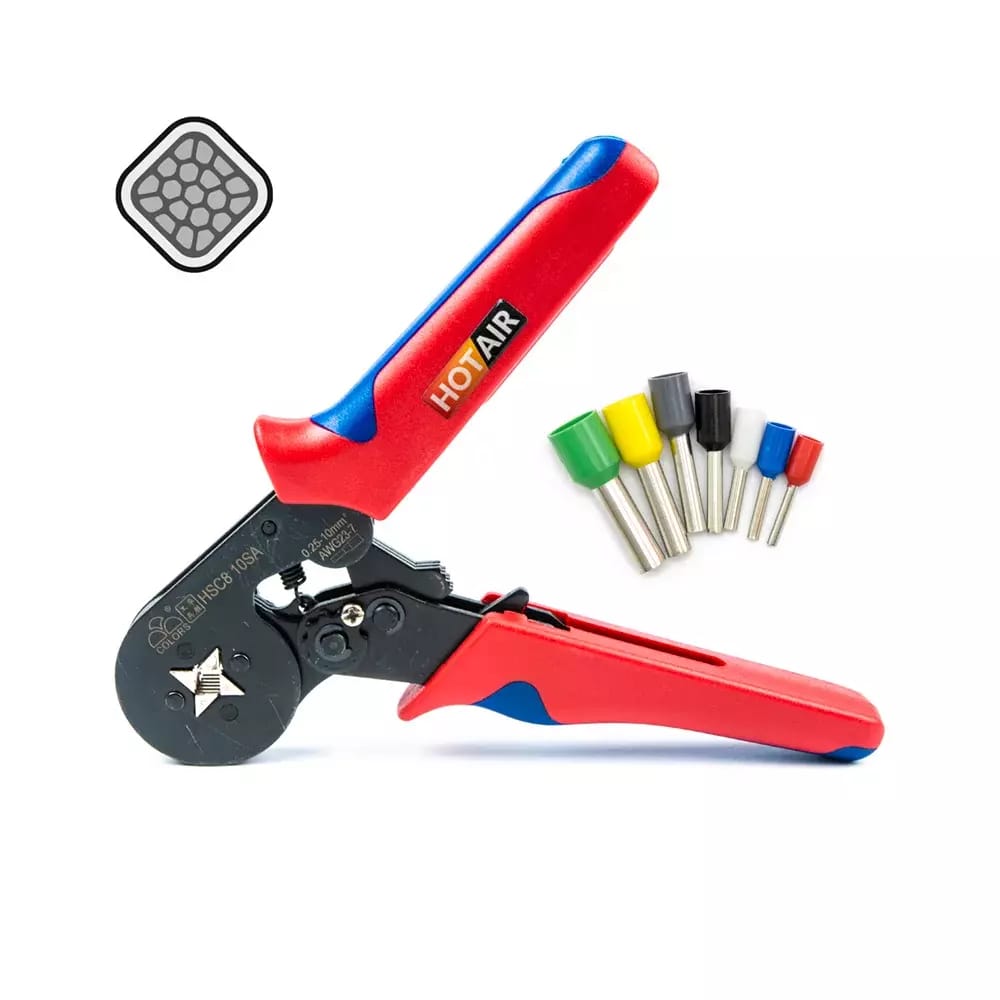Automatyczne szczypce do zaciskania tulejek HSC8 10SA 0,25-10mm2