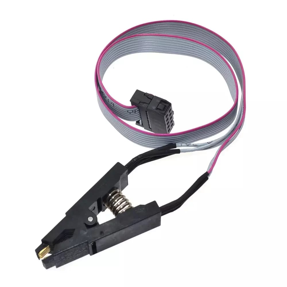 Kabel ISP z klipsem SOIC/SOP8 do programatorów układów scalonych – 2