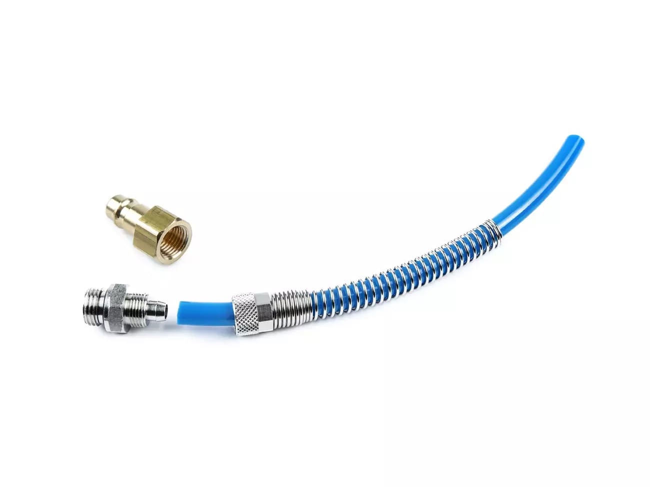 Szybkozłączka / złącze węża do przewodów powietrza 6 mm - G 1/4\" z osłoną – 2
