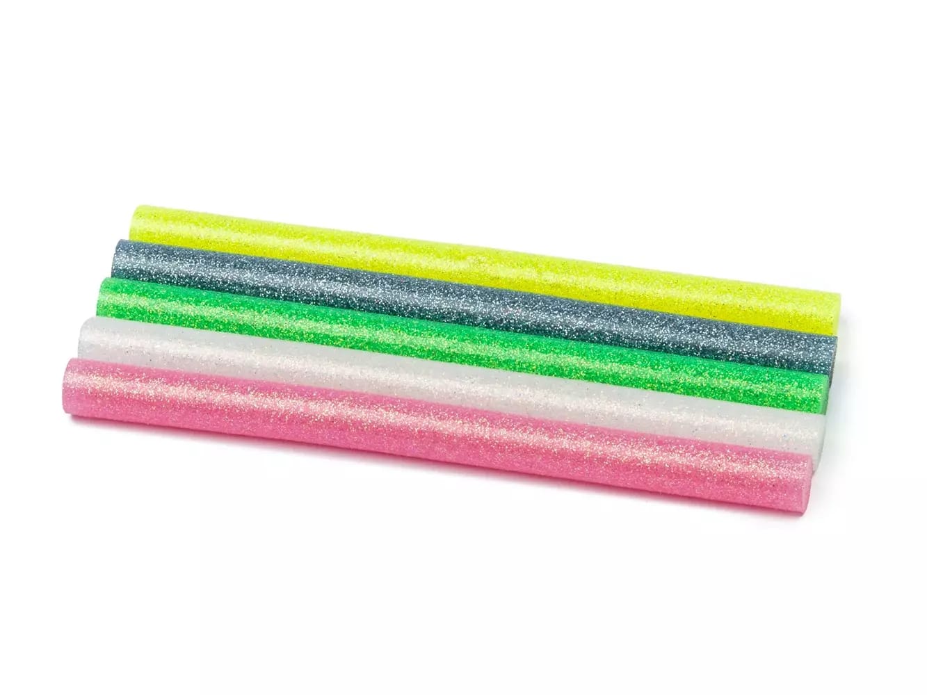 Wkłady do pistoletu do klejenia na gorąco różowe z brokatem (brokat) średnica 11 mm, 1 kg – 2