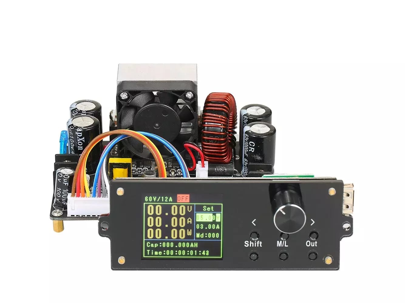 Panelowy regulator przełączający do budowy zasilaczy DPX6012S 0-60V 0-12A