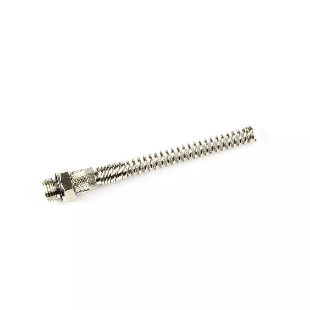 Zaślepka 1/4" z zabezpieczeniem sprężynowym 6/4 mm