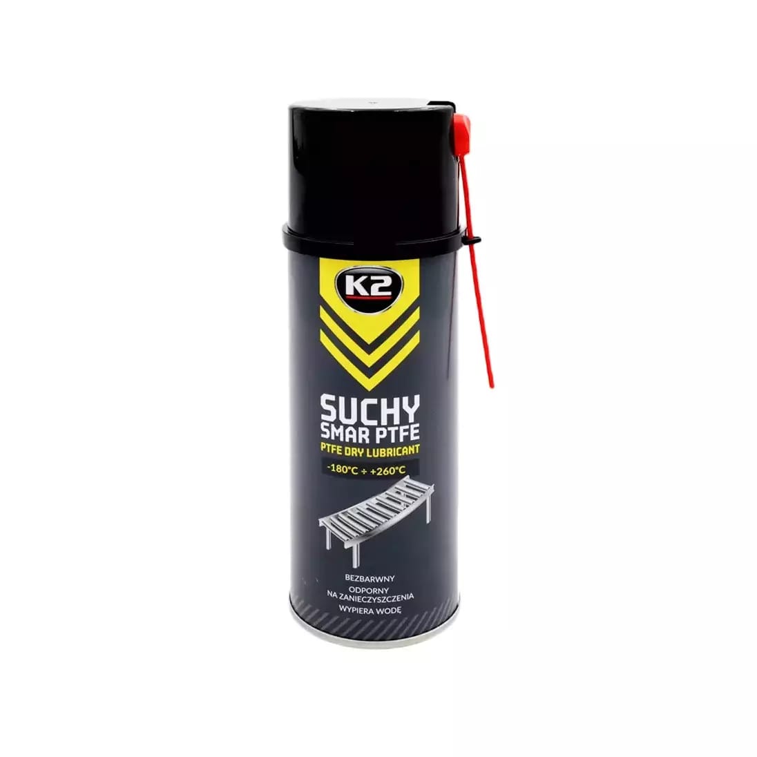 Lakier teflonowy w sprayu do suchego poślizgu PTFE 400ml