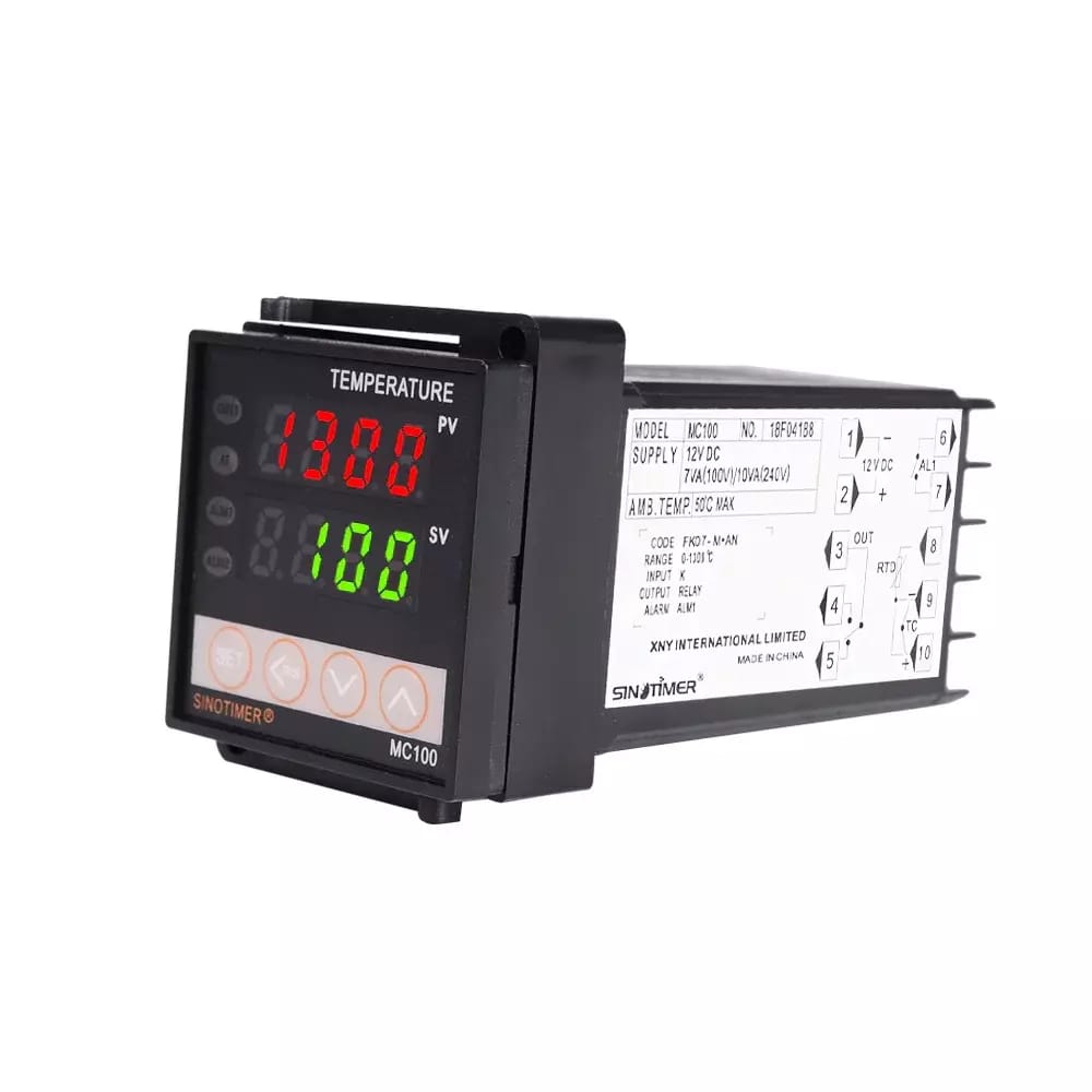 Cyfrowy regulator PID MC-100, termostat do 1300°C