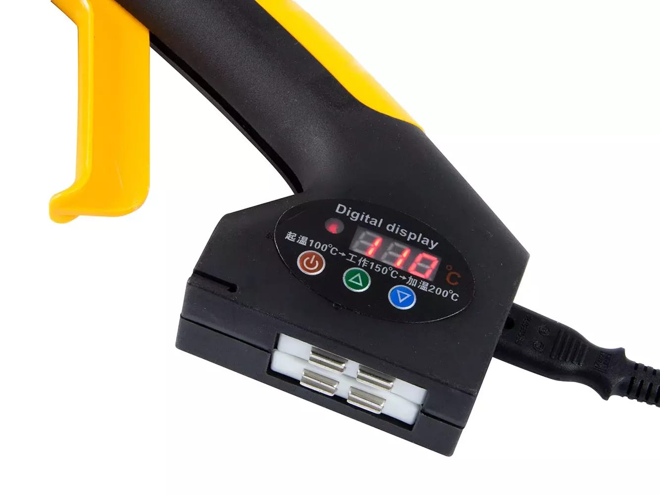Profesjonalny pistolet do topienia RDM-125 z cyfrową regulacją temperatury i uchwytem magnetycznym 11 mm 125 W – 2