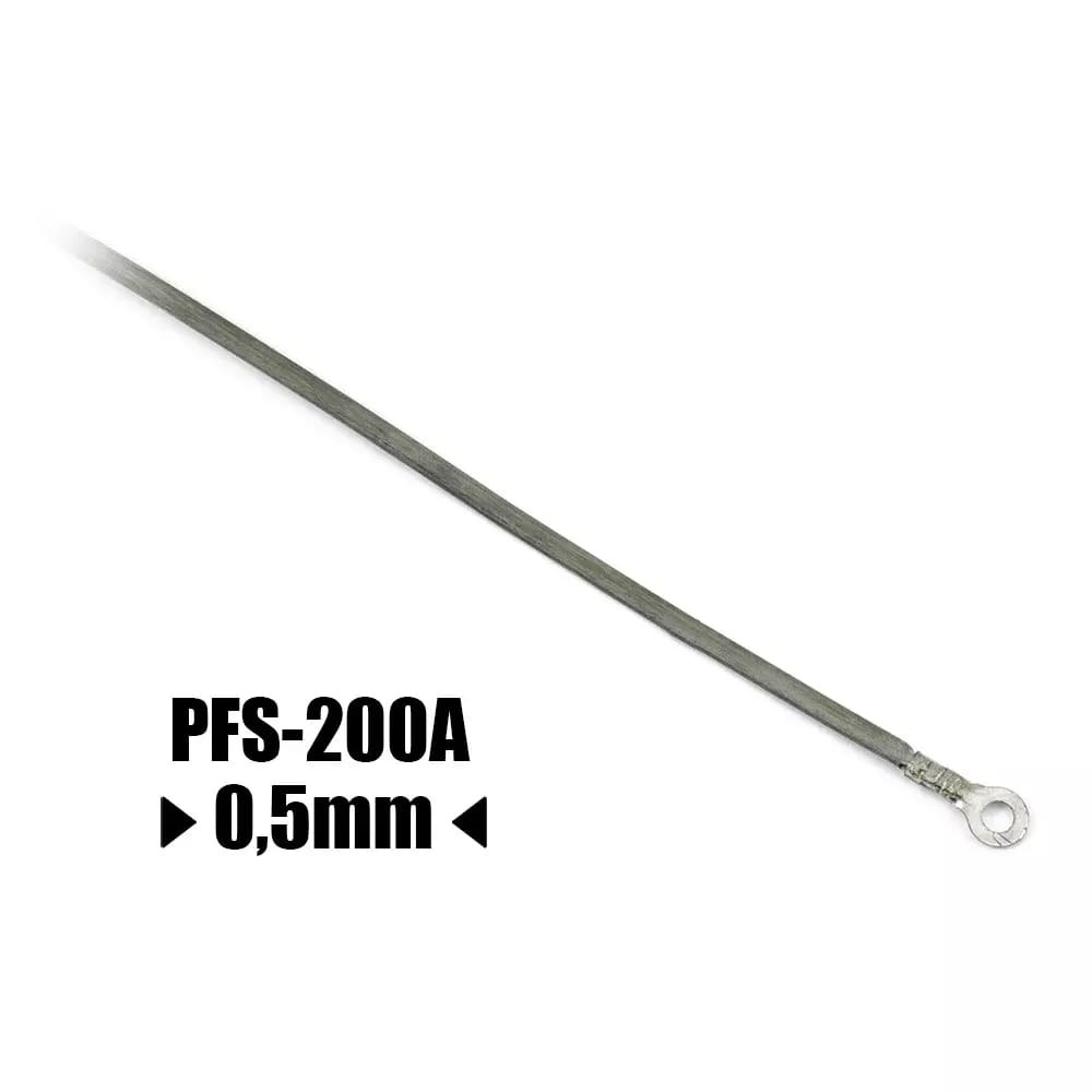 Drut oporowy do zgrzewarki PFS-200A szerokość 0,5 mm długość 246 mm
