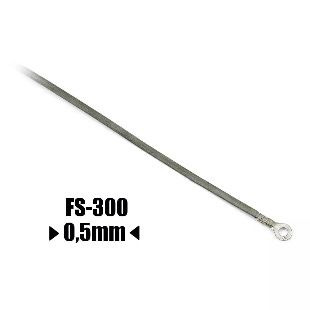 Drut oporowy do zgrzewarki FS-300 szerokość 0,5 mm długość 335 mm