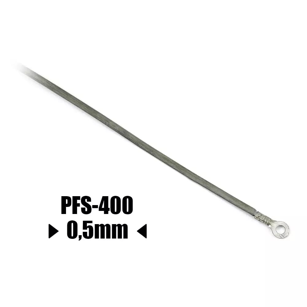Drut oporowy do zgrzewarki PFS-400 szerokość 0,5 mm długość 439 mm