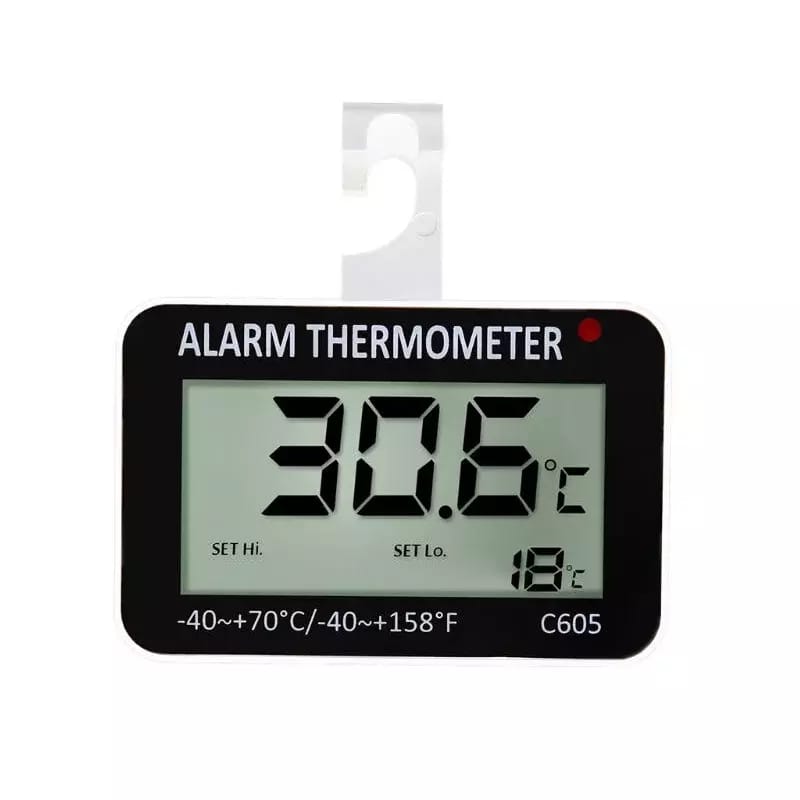 C605 mały termometr wiszący do kontroli temperatury w lodówkach i zamrażarkach -40C ~+70C
