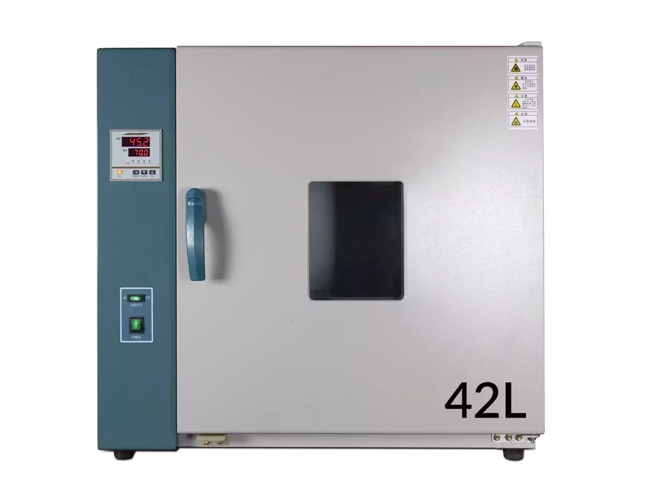 Piec do suszenia i dezynfekcji 101-0 220V, 0-300°C z wentylatorem i komorą 42L