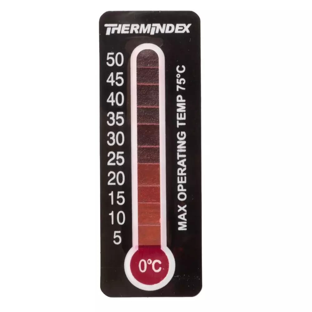 Odwracalny pasek wskazujący temperaturę 0-50°C