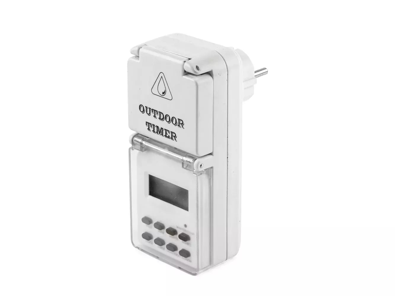 Zegar przełączający 230V TS-EF4 cykl tygodniowy, ochrona zewnętrzna IP44