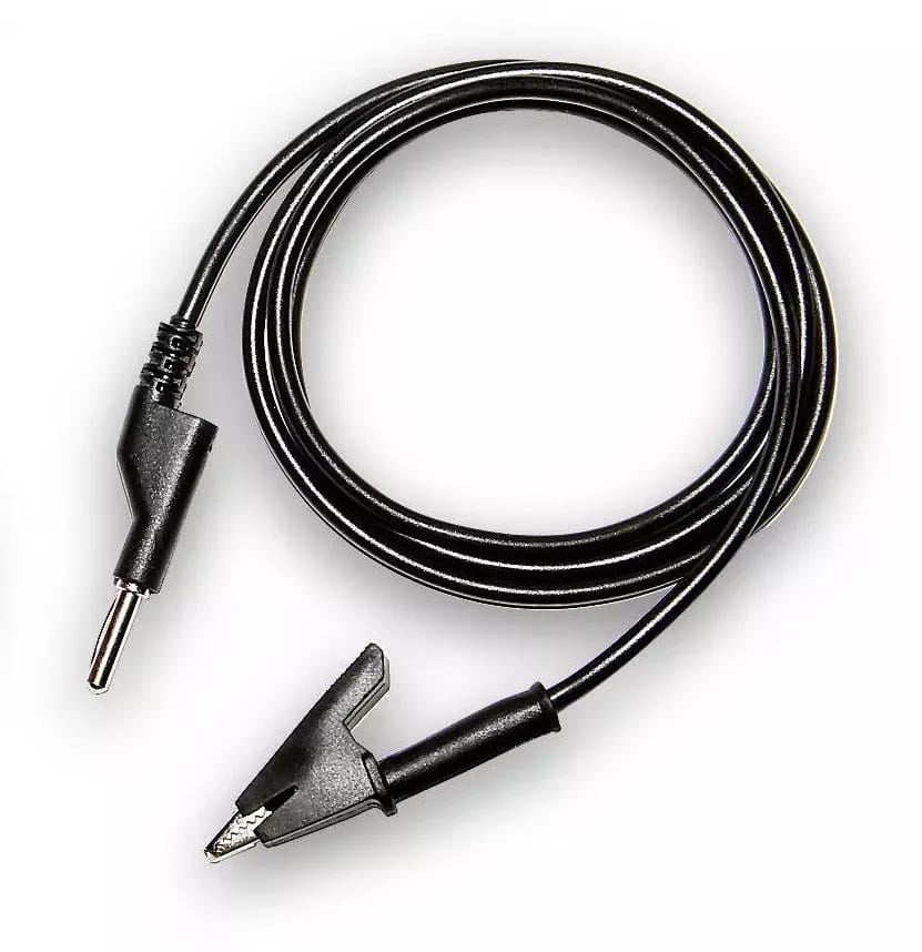 Laboratoryjny kabel zasilający 50cm czarny