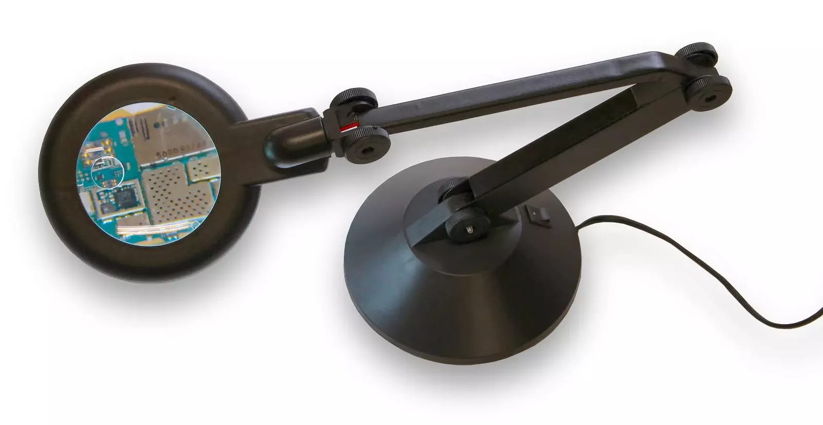 Lampa ze szkłem powiększającym typu 928A